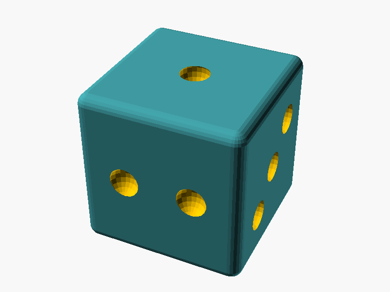 Chunky D6 Dice
