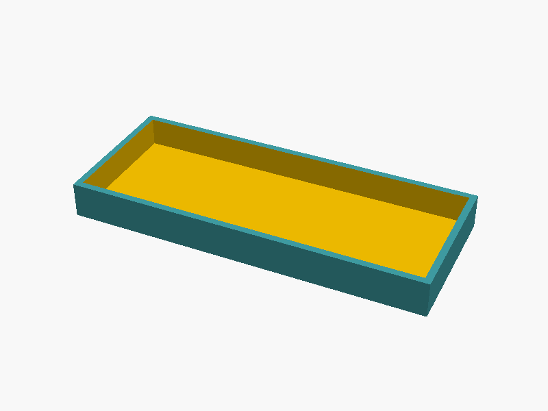 Low-Profile Pen Tray